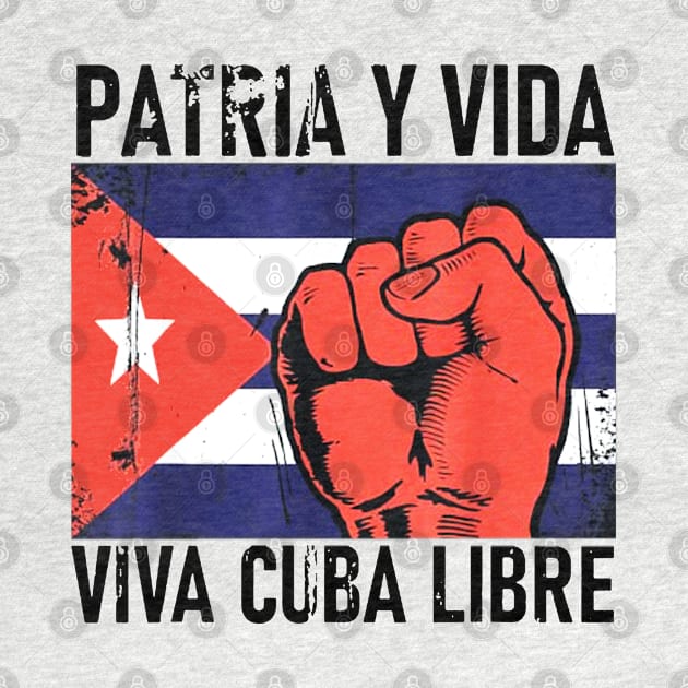 Cuba Flag Cuba Power Pride Vintage Sos Cuba by dyazagita